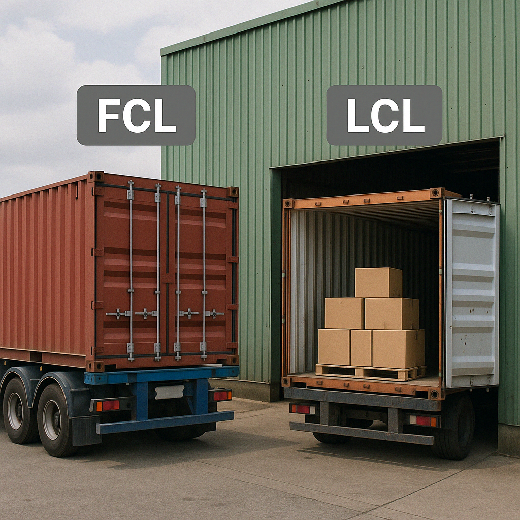 FCL and LCL Freight Shipping FCL and LCL Freight Shipping